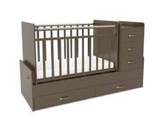 Кроватка-трансформер СКВ-Компани 544038 венге