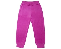 Трикотажные брюки для девочки Barkito, &quot;База&quot;, розовые
