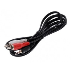 Аксессуар VCOM 3.5 Jack/M / 2xRCA/M 3m VAV7183-3M