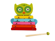 Детский музыкальный инструмент Mapacha Ксилофон Совенок 76430