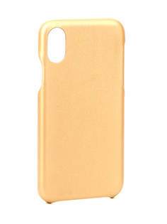 Аксессуар Чехол G-Case Slim Premium для APPLE iPhone X Gold GG-894
