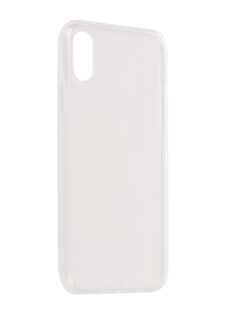 Аксессуар Чехол Onext Silicone для APPLE iPhone X Transparent 70524