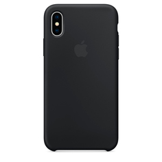 Аксессуар Чехол APPLE iPhone X Silicone Case Black MQT12ZM/A