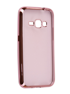 Аксессуар Чехол Samsung Galaxy J1 2016 J120F Svekla Flash Silicone Pink Frame SVF-SGJ120F-PINK