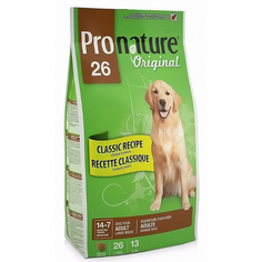 Корм Pronature 26 Классический рецепт курица 12kg для взрослых собак крупных пород