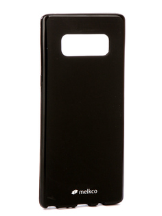 Аксессуар Чехол Samsung Galaxy Note 8 Melkco Silicone TPU Mat Black 15650