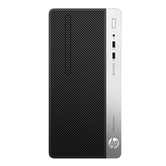 Настольный компьютер HP ProDesk 400 G4 Black 1KP07EA (Intel Core i3-7100 3.9 GHz/4096Mb/256Gb SSD/DVD-RW/Intel HD Graphics/Windows 10 Pro 64-bit)