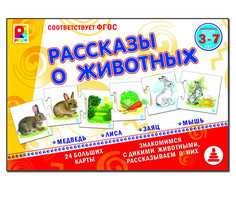 Настольная игра Радуга Рассказы о животных С-958