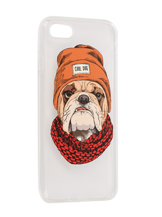 Аксессуар Чехол iPapai Питомцы Cool Dog Silicone для APPLE iPhone 7