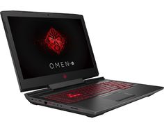 Ноутбук HP Omen 17-an011ur 1ZB19EA Black (Intel Core i7-7700HQ 2.8 GHz/16384Mb/1000Gb+128Gb SSD/nVidia GeForce GTX 1070 8192Mb/Wi-Fi/Bluetooth/Cam/17.3/1920x1080/Windows 10 64-bit)