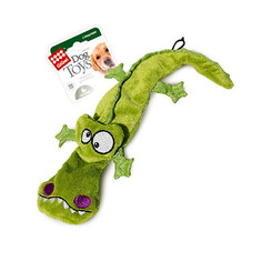 Игрушка GiGwi Крокодил с пищалками 75021