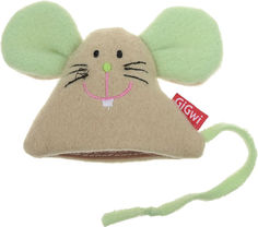 Игрушка GiGwi Мышка с кошачьей мятой 75041