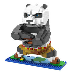 Конструктор LoZ Панда 690 дет. LZ9712