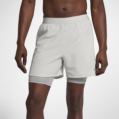 Мужские беговые шорты Nike Distance 2-in-1 12,5 см