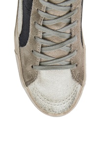 Высокие кеды с глиттером Slide Golden Goose
