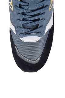 Замшевые кроссовки с контрастными деталями №1500 New Balance