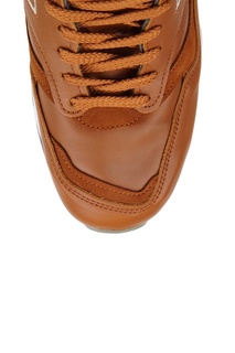 Коричневые кроссовки из кожи №1500 New Balance