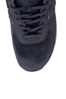 Синие кроссовки из кожи №576 New Balance