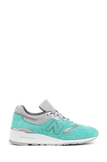 Бирюзовые кроссовки из замши №997 New Balance