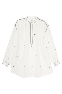 Хлопковая блузка с вышивкой Isabel Marant