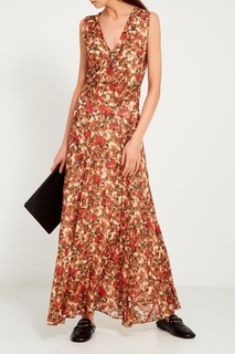 Платье-макси с цветочным принтом Isabel Marant