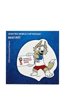 Магнит 2018 FIFA World Cup Russia™ FIFA 2018 картон Забивака "Чемпионат"
