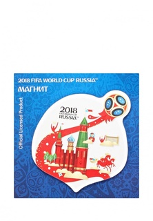 Магнит 2018 FIFA World Cup Russia™ FIFA 2018 картон "Летящий мяч"