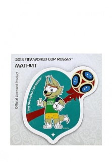 Магнит 2018 FIFA World Cup Russia™ FIFA 2018 картон Забивака "БРАЗИЛИЯ"