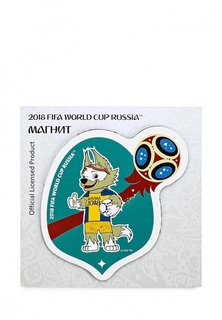 Магнит 2018 FIFA World Cup Russia™ FIFA 2018 картон Забивака "ШВЕЦИЯ"