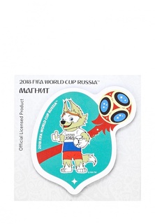 Набор сувенирный 2018 FIFA World Cup Russia™ FIFA 2018 Магнит картон Забивака "РОССИЯ"