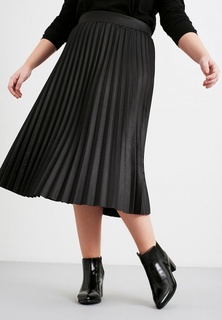 Юбка LOST INK PLUS PLEATED SKIRT IN COATED JERSEY