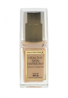 Тональное средство Max Factor Healthy Skin Harmony Miracle Foundation, Тон 47 nude