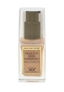 Тональное средство Max Factor Healthy Skin Harmony Miracle Foundation, Тон 50 natural