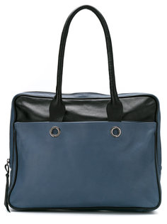 panelled briefcase Mara Mac