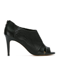 snakeskin effect ankle boots Mara Mac