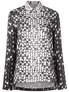 geometric print shirt Mara Mac