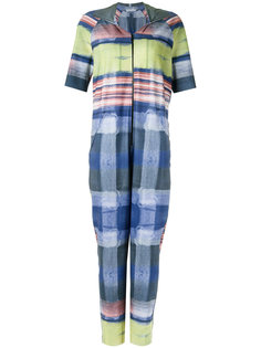 checked jumpsuit Mara Mac