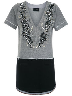 embroidered top Andrea Bogosian