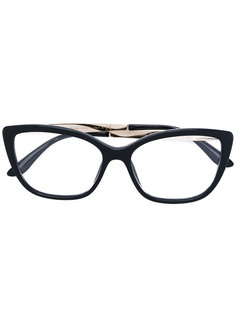 очки в оправе формы кошачий глаз Dolce & Gabbana Eyewear