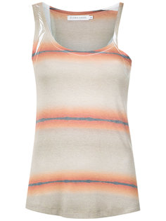 striped asymmetric tank top Mara Mac