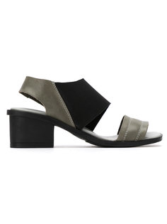 bicolour block heel sandals Mara Mac