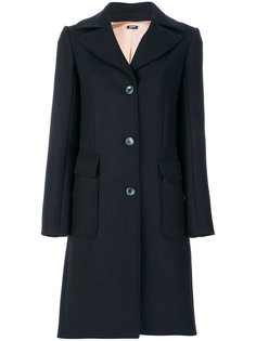 двубортное пальто Jil Sander Navy