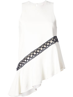 eyelet embellished sleeveless top Jonathan Simkhai