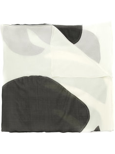 foliage print scarf Mara Mac