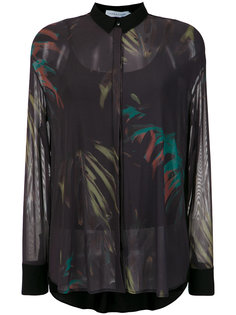 foliage print shirt Mara Mac