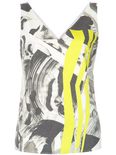 abstract print tank top Mara Mac