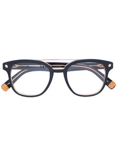 очки в круглой оправе Dsquared2 Eyewear