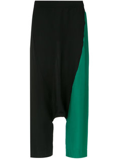 drop crotch panelled trousers Mara Mac