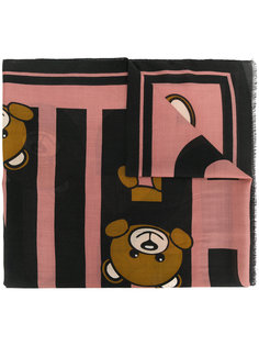 шарф с медведями Тедди Moschino