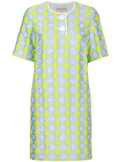 платье-футболка с жаккардовым узором Emilio Pucci